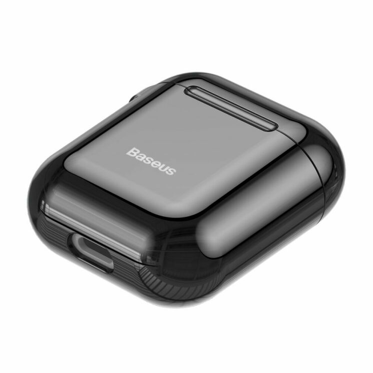 Захисний чохол BASEUS Shining Hook Case для Apple AirPods 1 / 2 - Black: фото 4 з 25