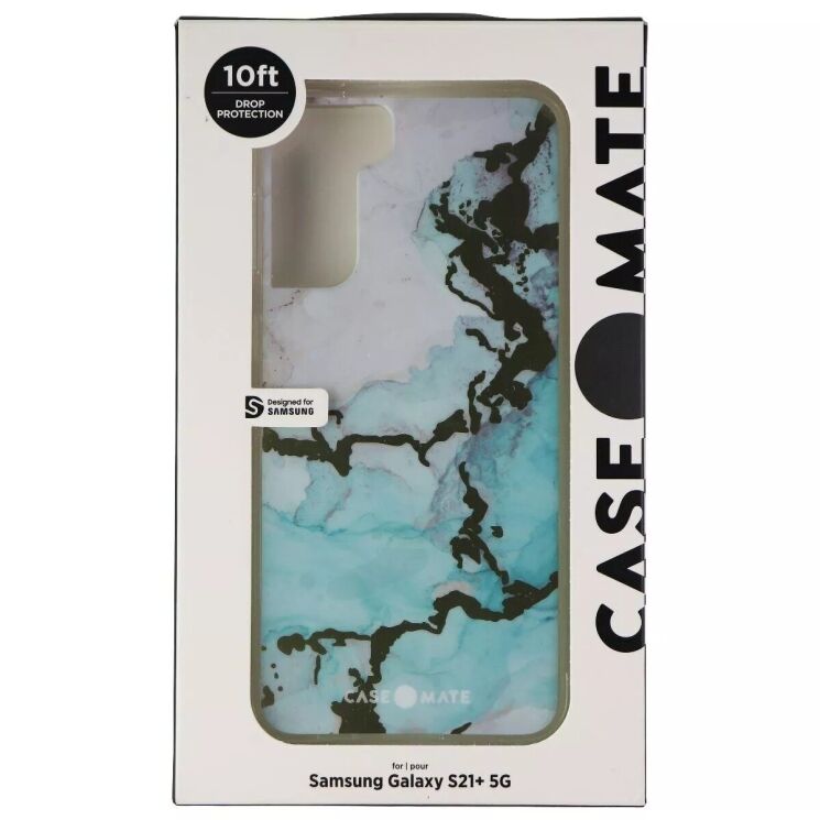 Защитный чехол Case-Mate Tough Prints для Samsung Galaxy S21 Plus (G996) CM046202 - Ocean Marbles: фото 1 из 1