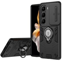 Захисний чохол Deexe Armor MagShield для Infinix Hot 60 Pro Plus - Black: фото 1 з 7