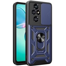 Защитный чехол Deexe Armor Shield для Honor 200 Pro - Blue: фото 1 из 8