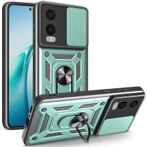 Защитный чехол Deexe Armor Shield для OnePlus Nord CE 4 Lite - Green: фото 1 из 10