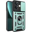 Защитный чехол Deexe Armor Shield для OPPO A3x / A3 / A40m - Green (365315G)