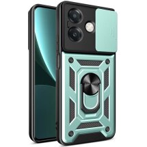 Защитный чехол Deexe Armor Shield для OPPO A3x / A3 / A40m - Green: фото 1 из 10