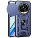 Защитный чехол Deexe Armor Shield для Realme 13 Pro / 13 Pro Plus - Blue (376109L). Фото 1 из 9