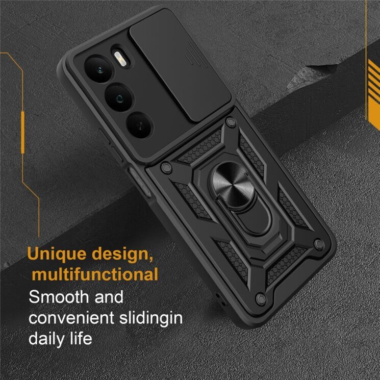 Захисний чохол Deexe Armor Shield для Realme C71 - Black: фото 9 з 9