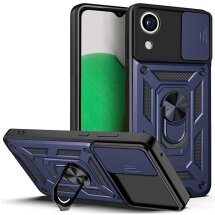 Захисний чохол Deexe Armor Shield для Samsung Galaxy A03 Core (A032) - Blue: фото 1 з 8