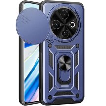 Защитный чехол Deexe Armor Shield для TECNO Spark 30C - Blue: фото 1 из 9