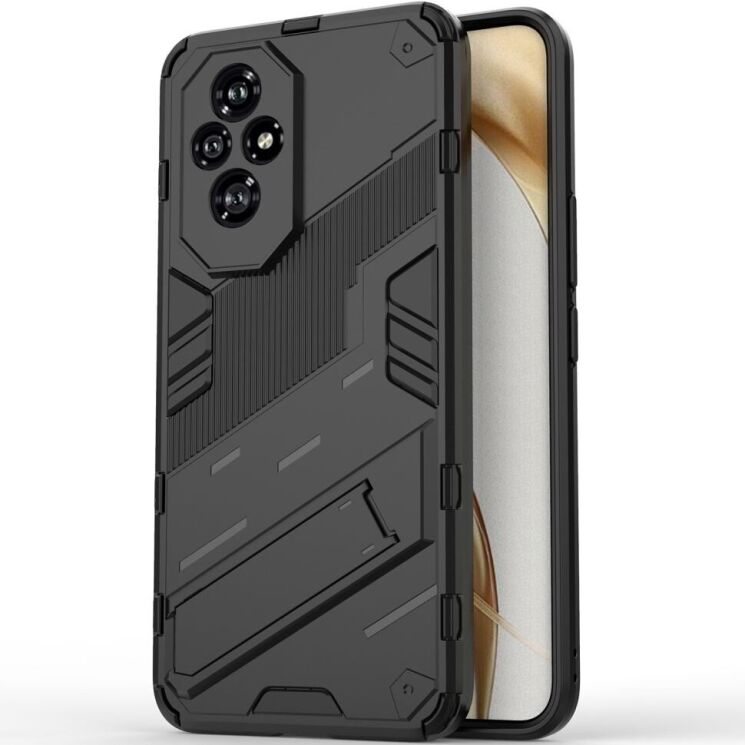 Защитный чехол Deexe Bibercas для Honor 200 - Black: фото 2 из 7