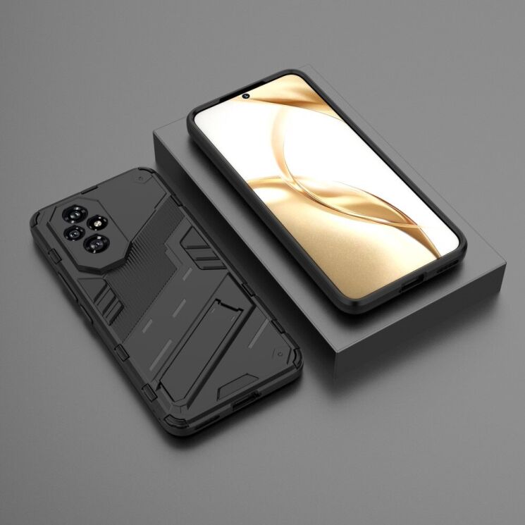 Защитный чехол Deexe Bibercas для Honor 200 - Black: фото 6 из 7
