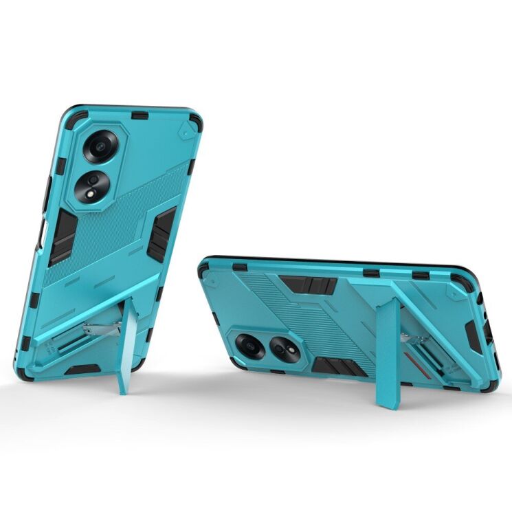 Защитный чехол Deexe Bibercas для OPPO A58 - Baby Blue: фото 2 из 7