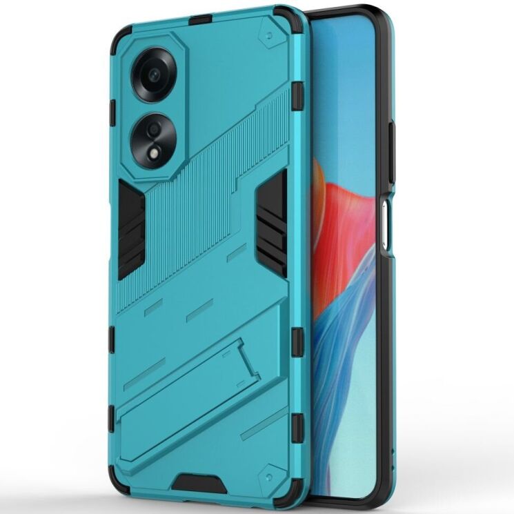 Защитный чехол Deexe Bibercas для OPPO A58 - Baby Blue: фото 1 из 7