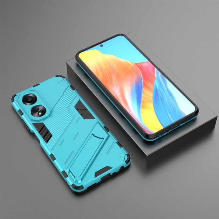 Защитный чехол Deexe Bibercas для OPPO A58 - Baby Blue: фото 5 из 7