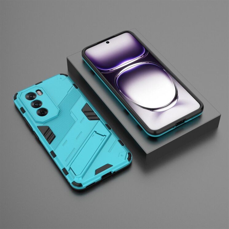 Защитный чехол Deexe Bibercas для OPPO Reno 12 - Baby Blue: фото 6 из 7