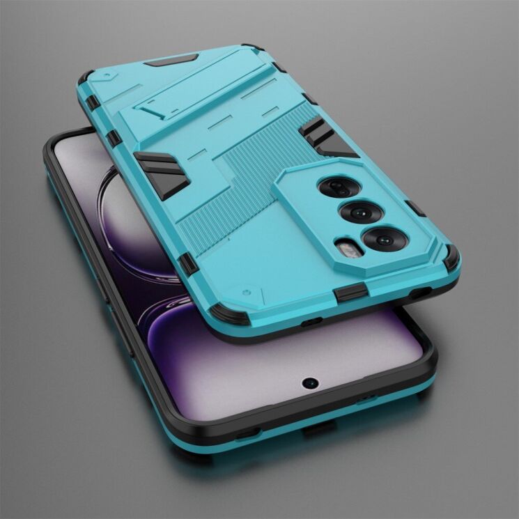 Защитный чехол Deexe Bibercas для OPPO Reno 12 - Baby Blue: фото 5 из 7