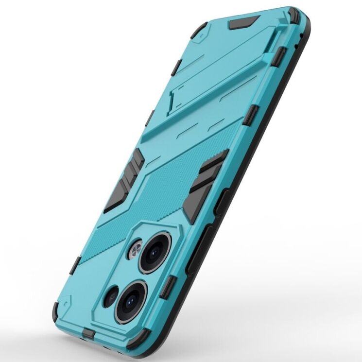 Защитный чехол Deexe Bibercas для OPPO Reno 13 5G - Baby Blue: фото 4 из 7