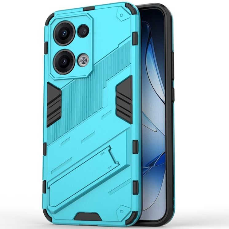 Защитный чехол Deexe Bibercas для OPPO Reno 13 5G - Baby Blue: фото 2 из 7