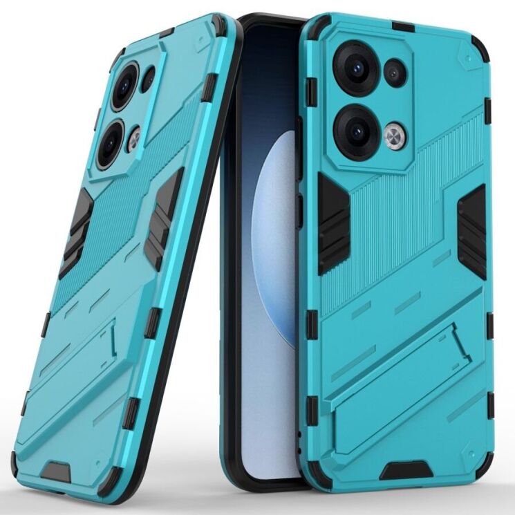 Защитный чехол Deexe Bibercas для OPPO Reno 13 5G - Baby Blue: фото 1 из 7