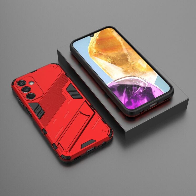 Защитный чехол Deexe Bibercas для Samsung Galaxy M15 (M156) - Red: фото 6 из 7