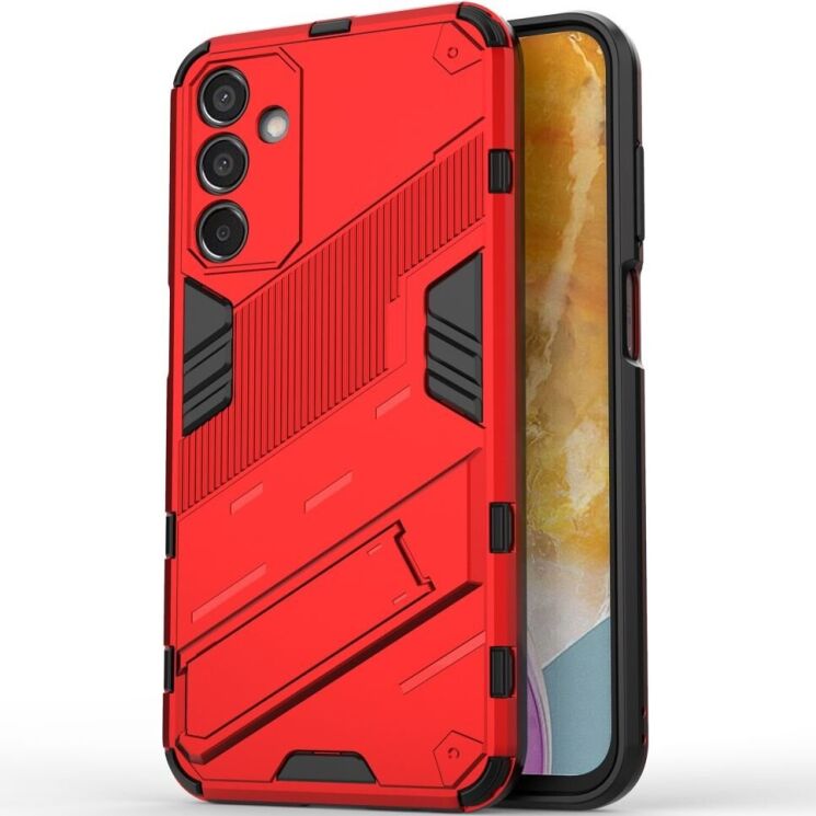 Защитный чехол Deexe Bibercas для Samsung Galaxy M15 (M156) - Red: фото 2 из 7