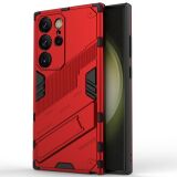 Захисний чохол Deexe Bibercas для Samsung Galaxy S24 Ultra - Red (343308R)