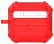 Защитный чехол Deexe Carbon Case для Apple AirPods 3 - Red (287211R). Фото 2 из 9