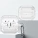 Захисний чохол Deexe Carbon Case для Samsung Galaxy Buds 3 / Buds 3 Pro - Transparent (360905T). Фото 2 з 8
