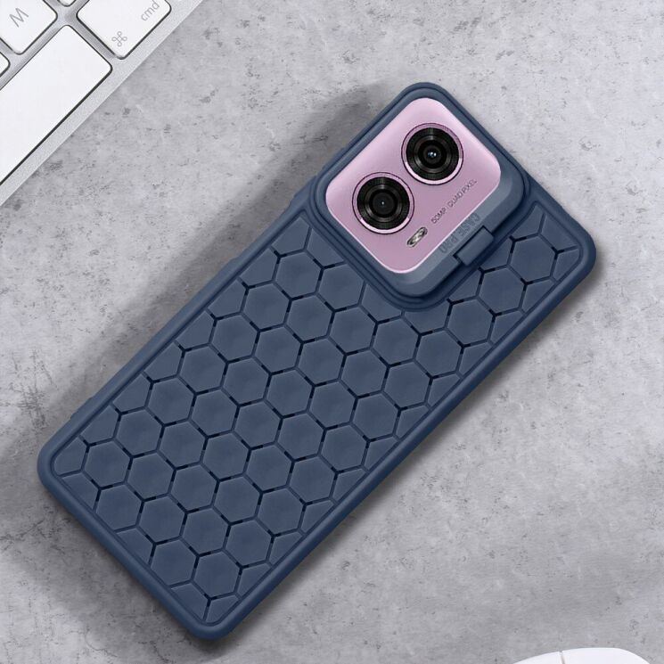 Защитный чехол Deexe CasePro для Motorola Moto G24 / G04 / G04s / E14 - Dark Blue: фото 4 из 5