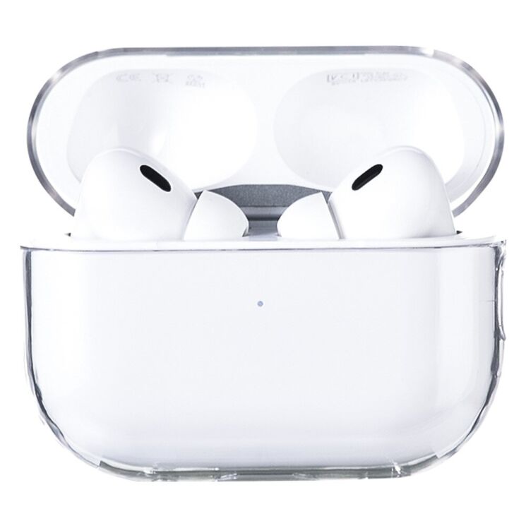 Захисний чохол Deexe Clear Case для Apple AirPods Pro 2 - Transparent: фото 1 з 8