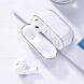 Захисний чохол Deexe Clear Case для Apple AirPods Pro 2 - Transparent (306014T). Фото 4 з 8