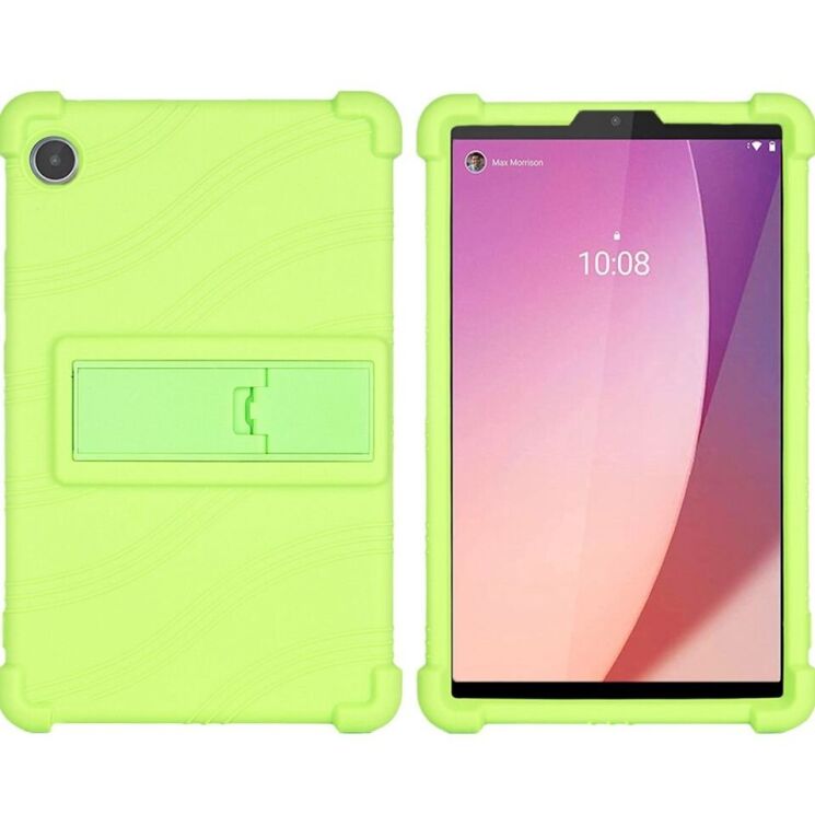 Захисний чохол Deexe Color AirBag для Lenovo Tab M8 Gen 4 (TB-300FU) - Green: фото 1 з 7