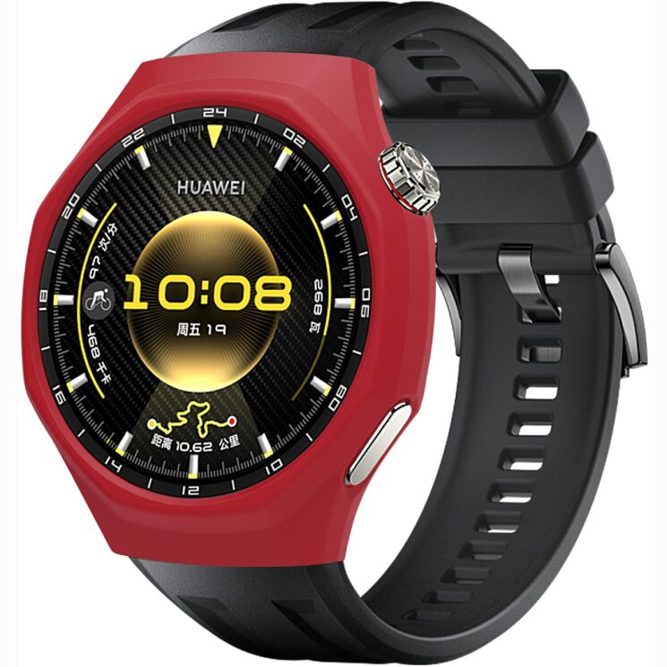 Защитный чехол Deexe Color Frame для Huawei Watch GT 6 Pro (46mm) - Wine Red (423403WR) Защитный чехол Deexe Color Frame для Huawei Watch GT 6 Pro (46mm) - Wine Red: фото 3 из 4