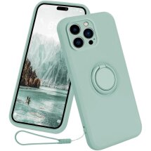 Защитный чехол Deexe Color Shell для Apple iPhone 16 Pro - Light Green: фото 1 из 6