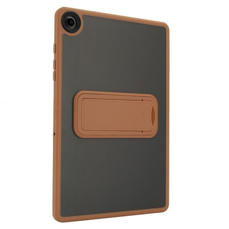 Защитный чехол Deexe Crystal Kickstand для Samsung Galaxy Tab A9 Plus (X210/216) - Gold: фото 5 из 12