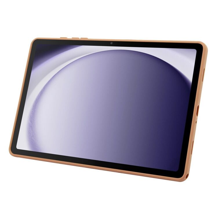 Защитный чехол Deexe Crystal Kickstand для Samsung Galaxy Tab A9 Plus (X210/216) - Gold: фото 3 из 12