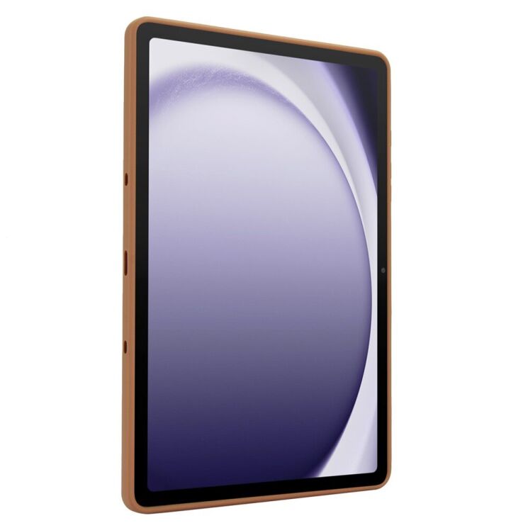 Защитный чехол Deexe Crystal Kickstand для Samsung Galaxy Tab A9 Plus (X210/216) - Gold: фото 6 из 12