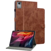 Защитный чехол Deexe Cute Tiger для Lenovo Tab K11 Plus - Brown: фото 1 из 6
