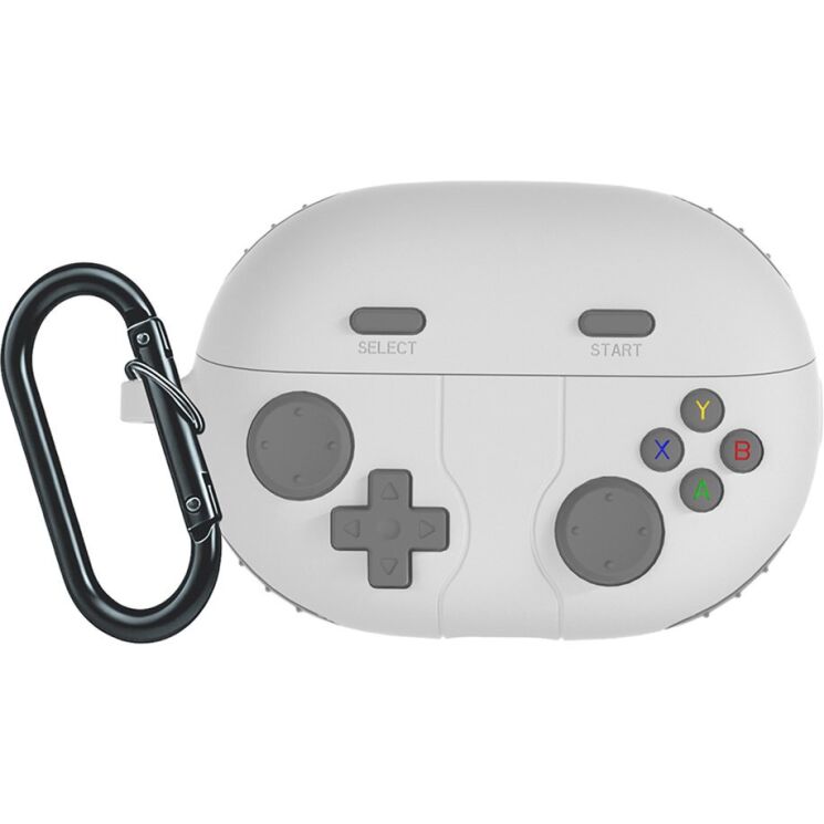 Защитный чехол Deexe Game Console для Huawei FreeBuds Pro 5 - Light Grey: фото 1 из 9