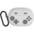 Защитный чехол Deexe Game Console для Huawei FreeBuds Pro 5 - Light Grey: фото 1 из 9