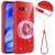 Захисний чохол Deexe Glitter Case with MagSafe для Google Pixel 10a - Red: фото 1 з 7