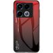 Захисний чохол Deexe Gradient Color для Infinix Note 40 - Black / Red (351420BR). Фото 1 з 7