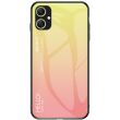 Защитный чехол Deexe Gradient Color для Samsung Galaxy A05 (A055) - Yellow (340430Y)