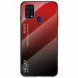 Защитный чехол Deexe Gradient Color для Samsung Galaxy M31 (M315) - Red / Black (213918A)
