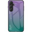 Защитный чехол Deexe Gradient Color для Samsung Galaxy S26 FE - Purple / Green (412752VG)