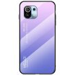 Защитный чехол Deexe Gradient Color для Xiaomi Mi 11 Lite / 11 Lite NE - Pink / Purple (233541PV)