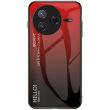 Защитный чехол Deexe Gradient Color для Xiaomi Poco F7 Pro - Red / Black (378625BR)