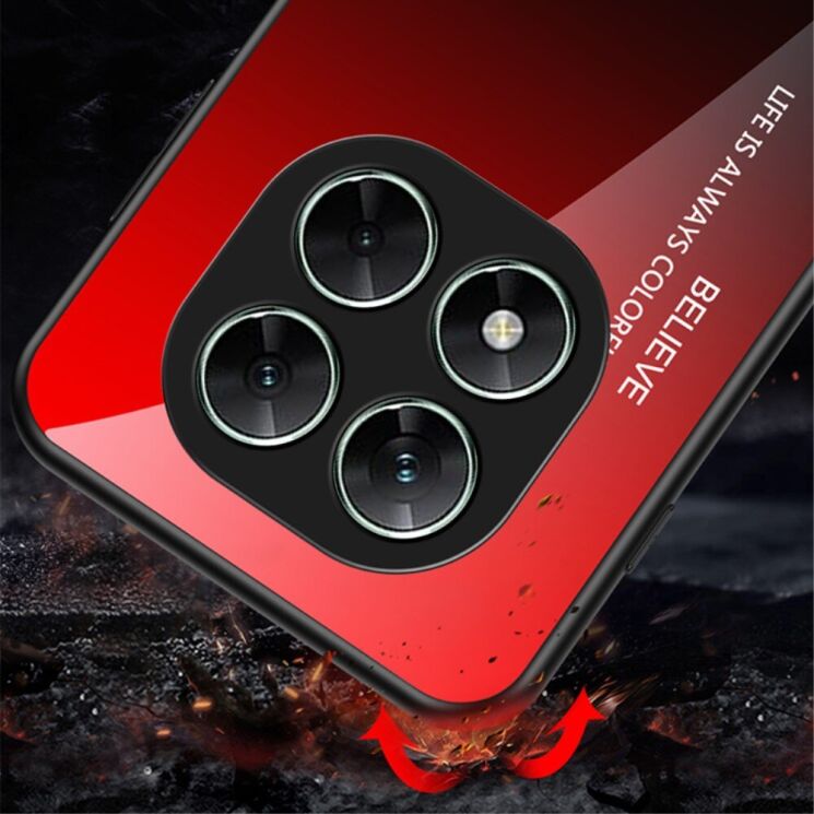 Защитный чехол Deexe Gradient Color для Xiaomi Poco X7 - Purple: фото 6 из 7