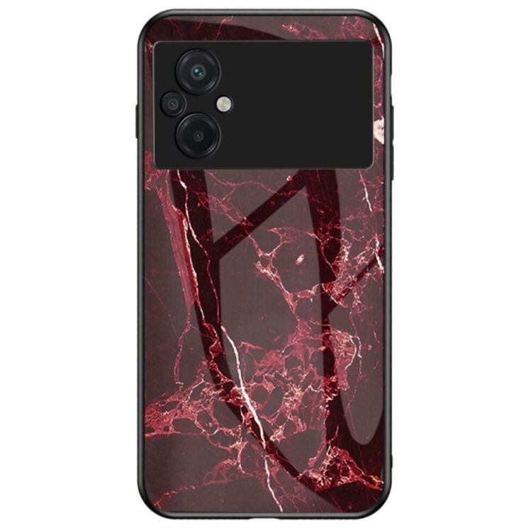 Защитный чехол Deexe Gradient Pattern для Xiaomi Poco M5 - Red: фото 1 из 4