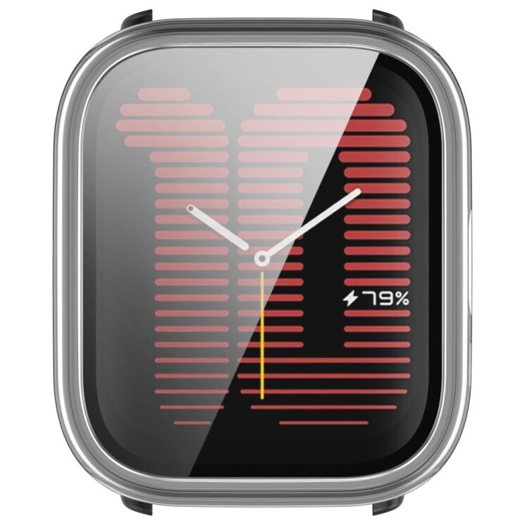 Защитный чехол Deexe Hard Frame для Huami Amazfit Active (A2211) - Transparent: фото 6 из 8
