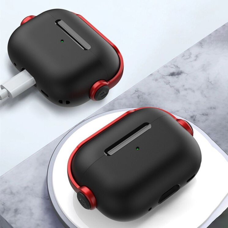 Защитный чехол Deexe Headset Style для Apple AirPods Pro 2 - Army Green: фото 6 из 11