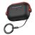 Защитный чехол Deexe Headset Style для Apple AirPods Pro 2 - Black / Red: фото 1 из 11